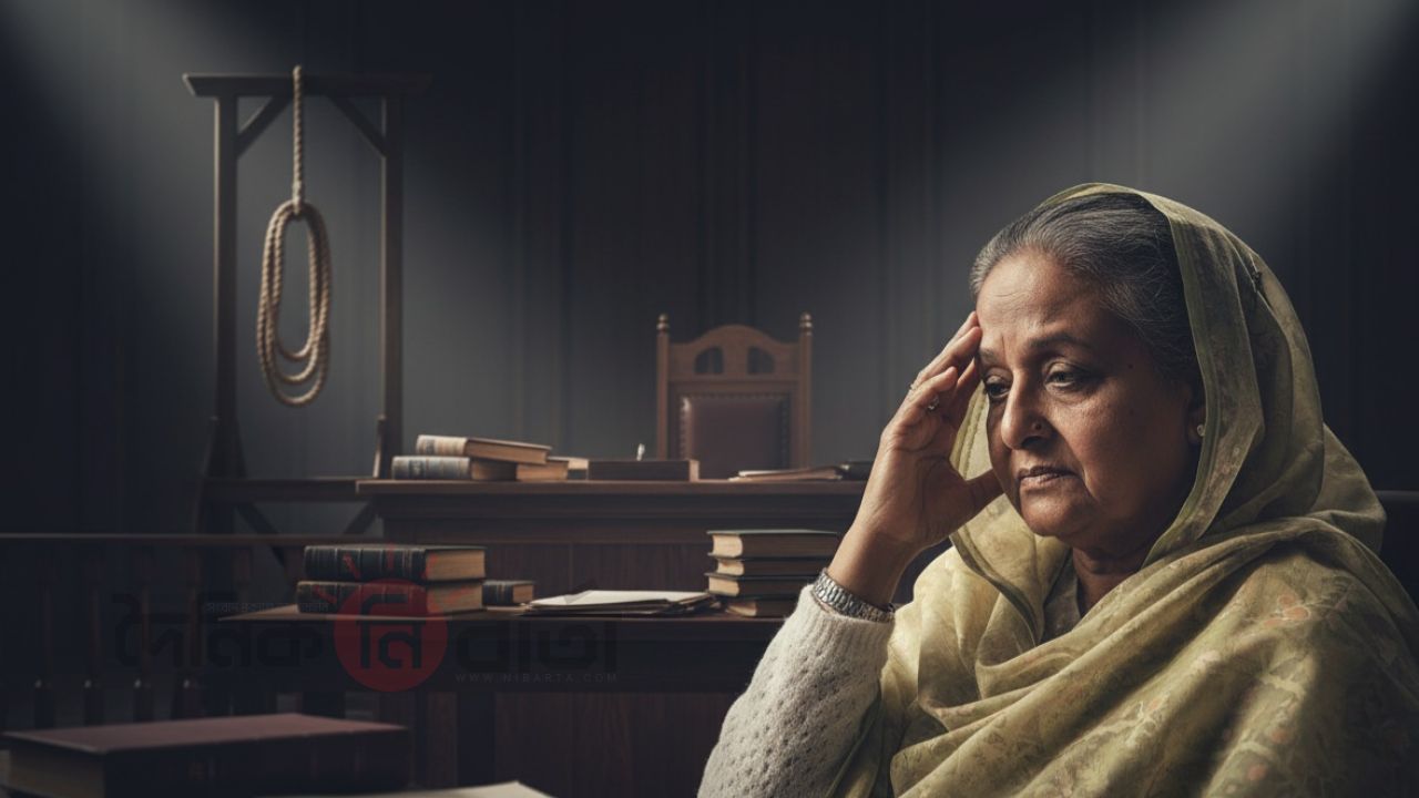 জুলাই–আগস্ট গণঅভ্যুত্থানে মানবতাবিরোধী অপরাধে পলাতক সাবেক প্রধানমন্ত্রী শেখ হাসিনার মৃত্যুদণ্ড
