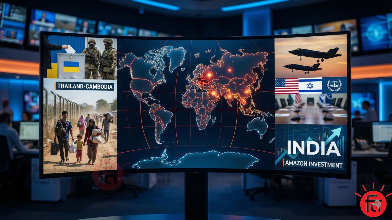 গত ২৪ ঘন্টার উত্তাল বিশ্ব: নির্বাচন, যুদ্ধ, নিষেধাজ্ঞার হুমকি—সব মিলিয়ে অস্থির আন্তর্জাতিক প্রেক্ষাপট