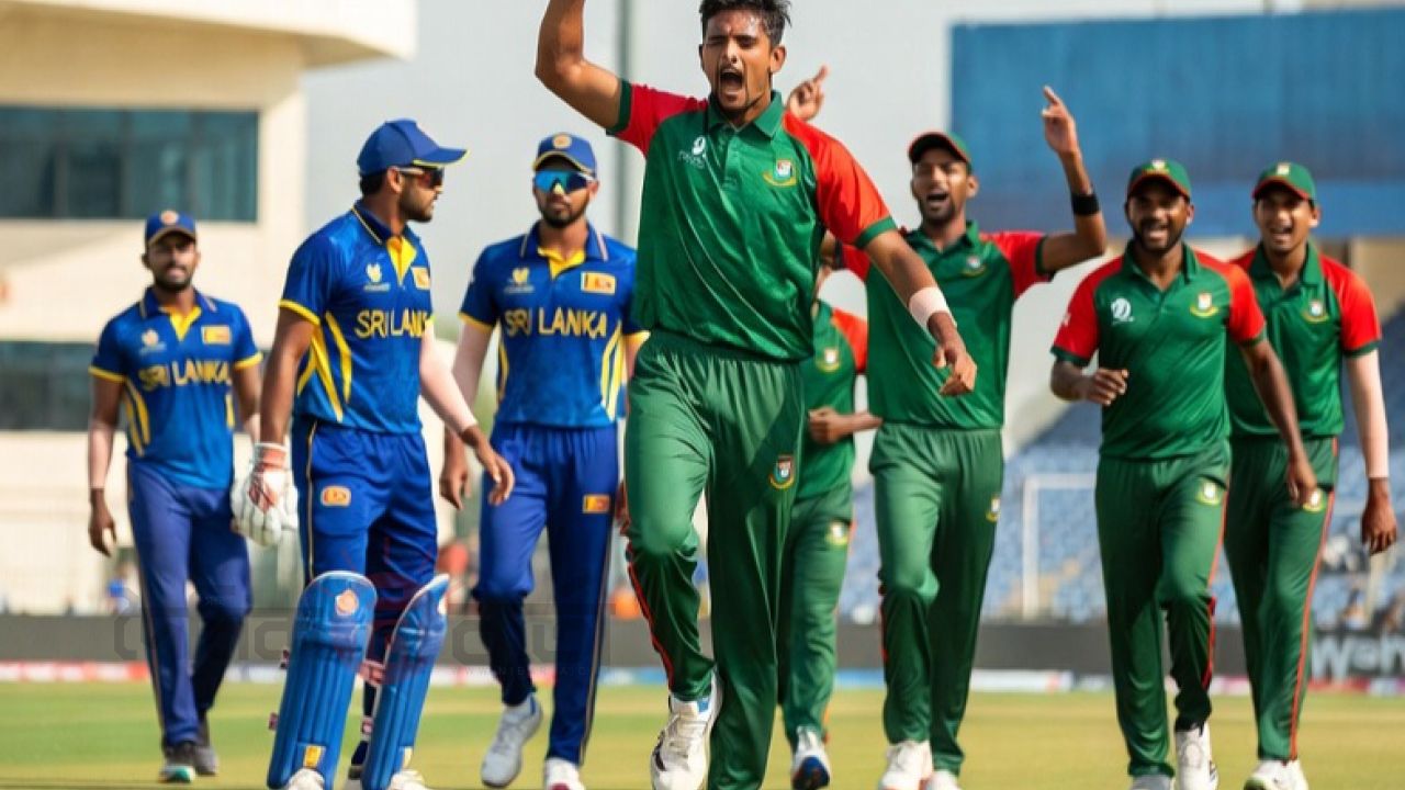 যুব এশিয়া কাপ শ্রীলঙ্কাকে হারিয়ে গ্রুপ সেরা বাংলাদেশ অনূর্ধ্ব-১৯